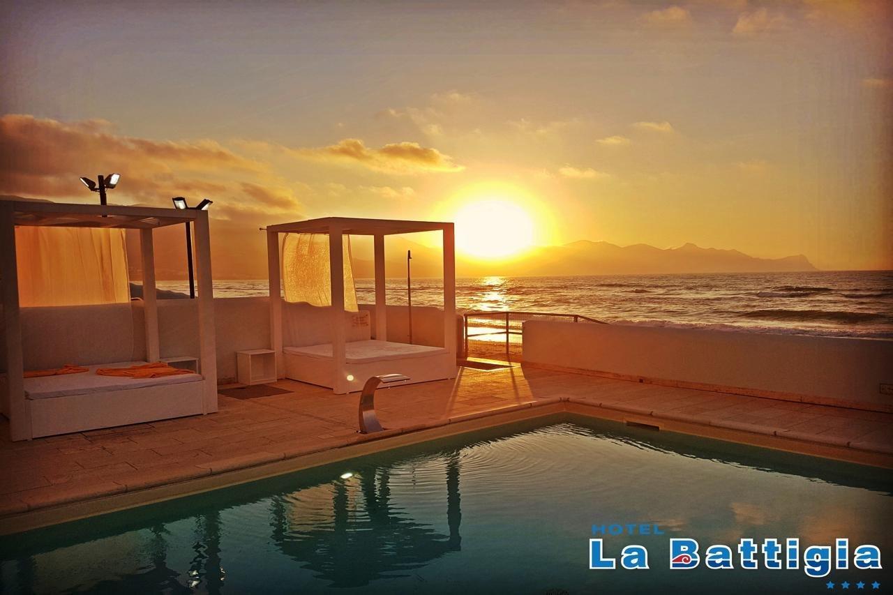 Hotel La Battigia Alcamo Marina Exterior foto