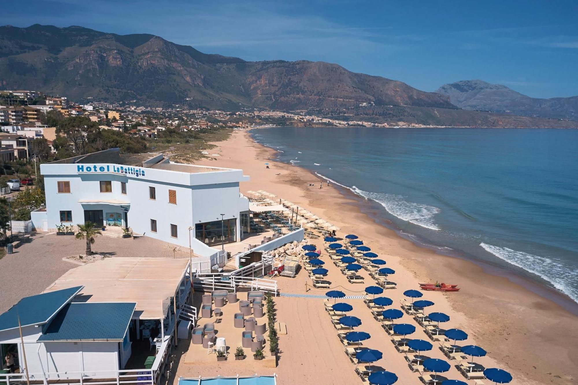 Hotel La Battigia Alcamo Marina Exterior foto